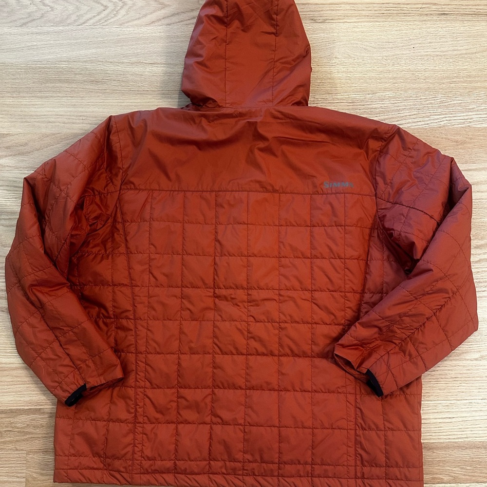 Men’s Simms hooded puffy jacket - Picture 7 of 8